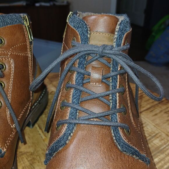 Freeman Kinley 1921 F220117 Shoe/Boots Brown Size 10.5 Tie Zip Side Ankle main image 15